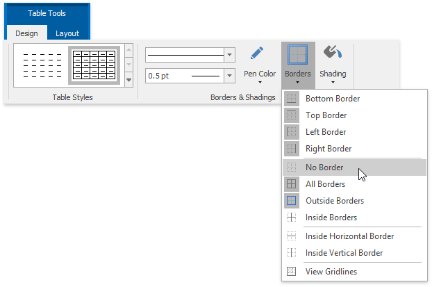 RTETableNoBorders